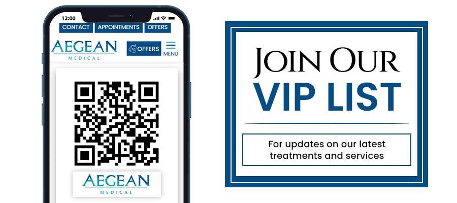 Join the VIP List of the Aegean Medical Medspa in New Bern NC